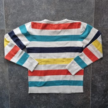 La Solderie suisse - Pull blanc rayé H&M