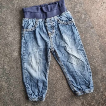 Outlet Suisse – Solderie & Neuf - Jeans bleu Smile taille élastique