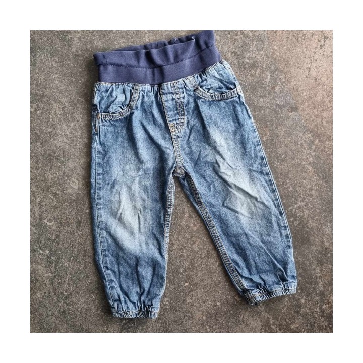 Outlet Suisse – Solderie & Neuf - Jeans bleu Smile taille élastique