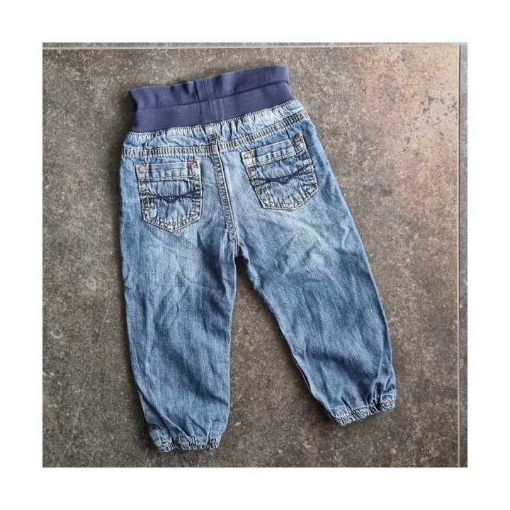 Outlet Suisse – Solderie & Neuf - Jeans bleu Smile taille élastique