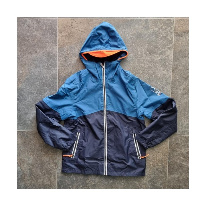 La Solderie suisse - Veste de pluie bleue Tribord Adventure taille 140