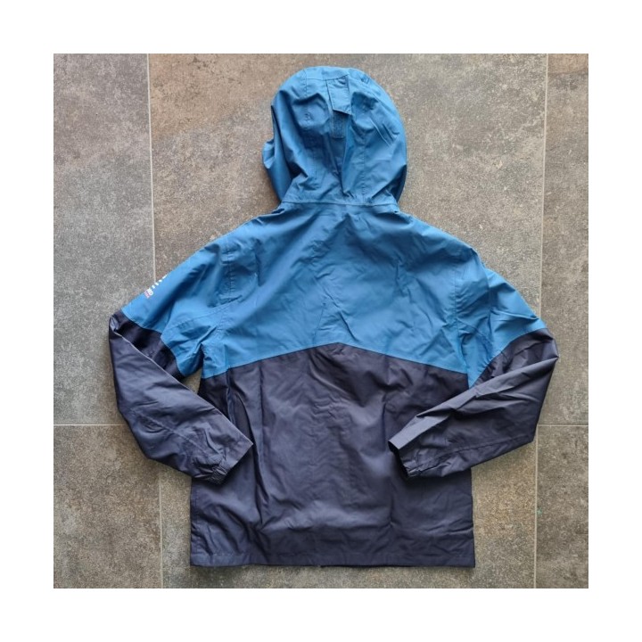 La Solderie suisse - Veste de pluie bleue Tribord Adventure taille 140