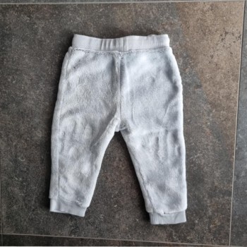 La Solderie suisse - Pantalon doux gris Smile taille 86