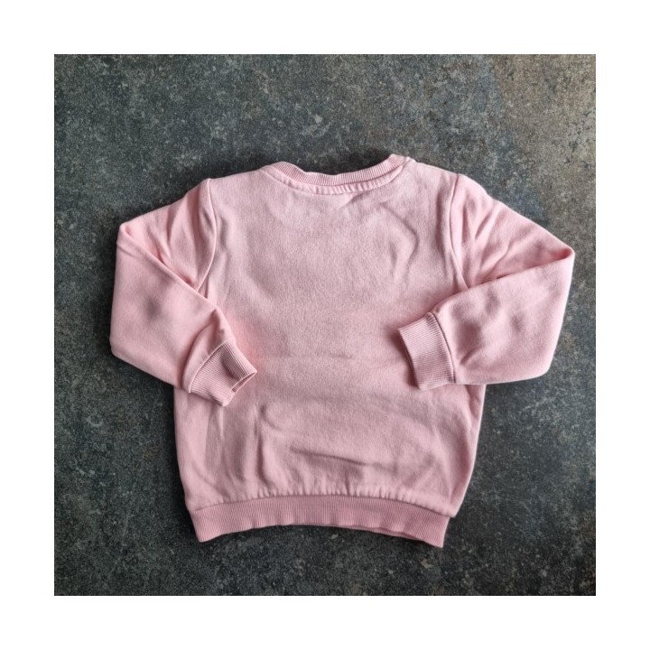 La Solderie suisse - Sweat rose chaton timide Lupilu taille 86