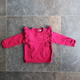 La Solderie suisse - Sweat Bordeau à franges BWKids  taille 86