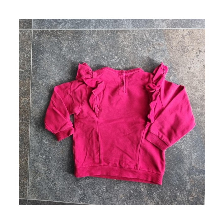 La Solderie suisse - Sweat Bordeau à franges BWKids  taille 86