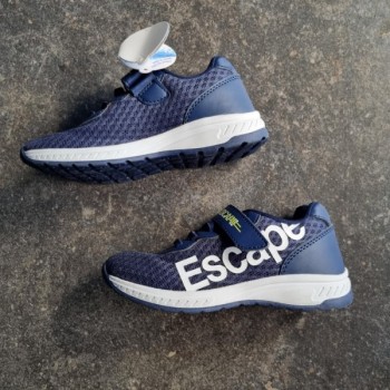 La Solderie suisse - Baskets bleues Escape pointure 30