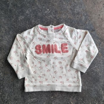 La Solderie suisse - Ensemble pyjama blanc Smile taille 80
