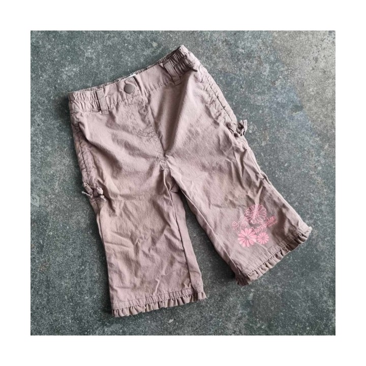Outlet Suisse – Solderie & Neuf - Pantalon tissus fin brun Kimbaloo