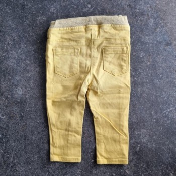 La Solderie suisse -Pantalon jeans jaune Gémo taille 80