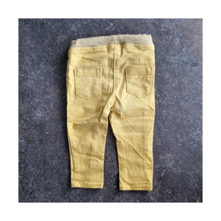 La Solderie suisse -Pantalon jeans jaune Gémo taille 80