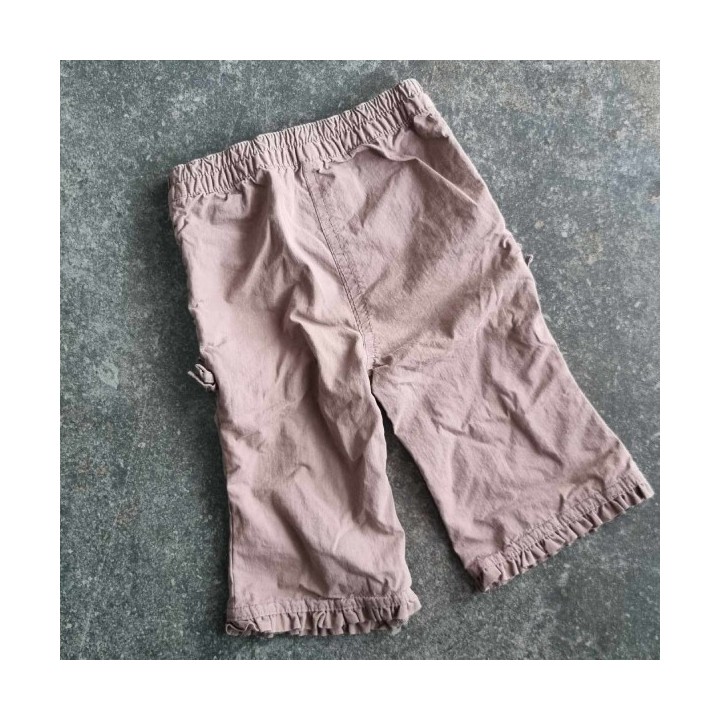 Outlet Suisse – Solderie & Neuf - Pantalon tissus fin brun Kimbaloo