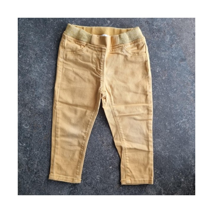 La Solderie suisse - Pantalon jeans jaune Gémo taille 92