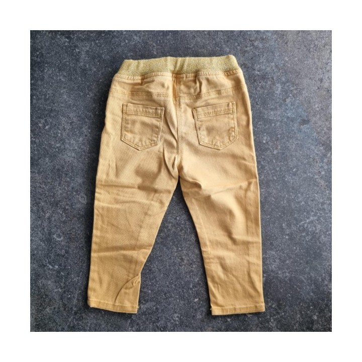 La Solderie suisse - Pantalon jeans jaune Gémo taille 92