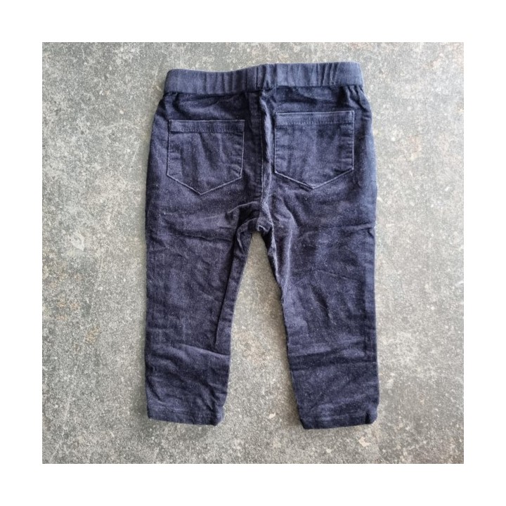 La Solderie suisse - Pantalon tissus noir Bout'Chou taille 68