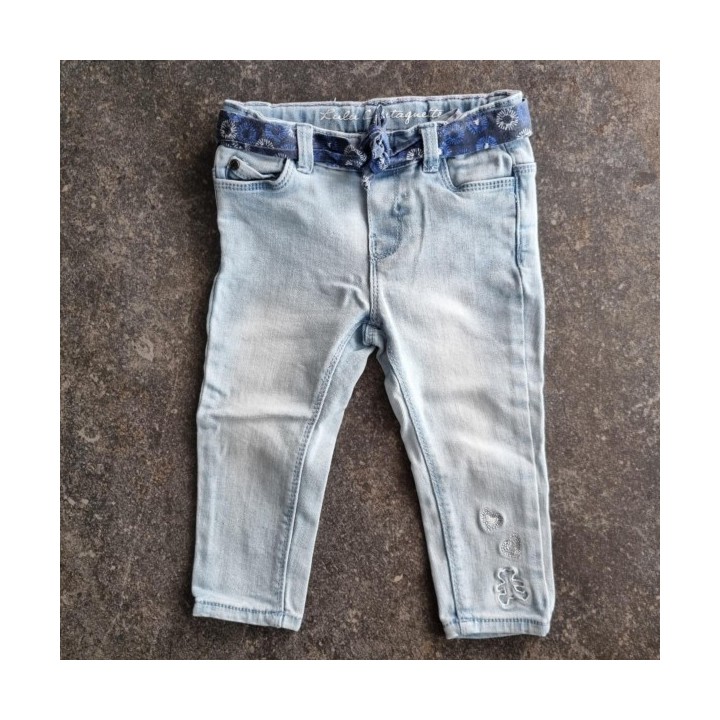 La Solderie suisse - Jeans bleu clair Lulu Castagnette taille 86