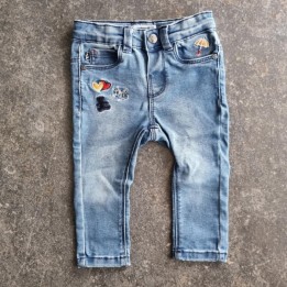 La Solderie suisse - Jeans bleu Lulu Castagnette taille 80