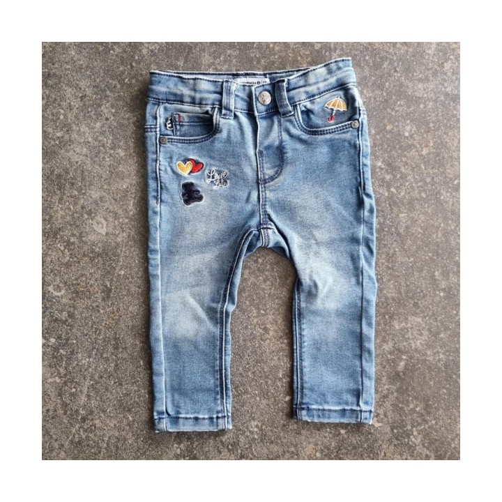 La Solderie suisse - Jeans bleu Lulu Castagnette taille 80