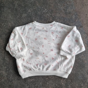 La Solderie suisse - Haut pyjama blanc lapin Sfera taille 80