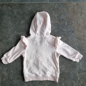 La Solderie suisse - Haut pyjama  rose capuche Smile taille 68