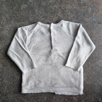 La Solderie suisse - Haut pyjama gris ourson Gemo taille 80