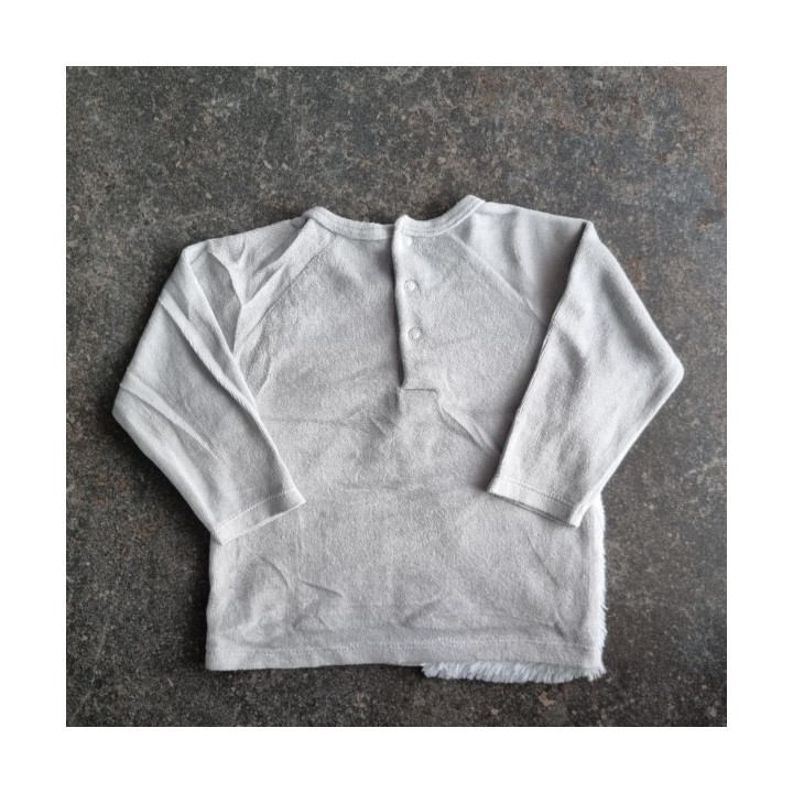 La Solderie suisse - Haut pyjama gris ourson Gemo taille 80
