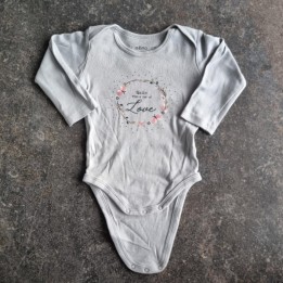 La Solderie suisse - Body gris Love Gemo taille 80
