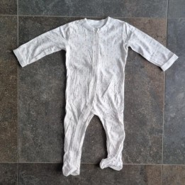 La Solderie suisse - Pyjama blanc feuilles Manor taille 74