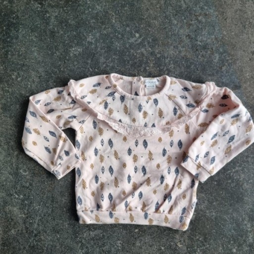 La Solderie suisse - Sweat rose Lucky Kid taille 80 La Solderie suisse - Sweat rose Lucky Kid taille 80