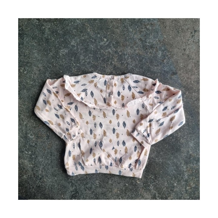 La Solderie suisse - Sweat rose Lucky Kid taille 80