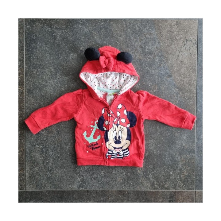 La Solderie suisse - Sweat rouge Minnie Disney taille 68