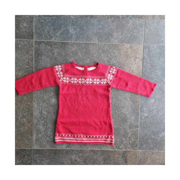 La Solderie suisse - Pull rouge Noël Mon Coeur