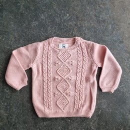 La Solderie suisse - Pull rose Baby Club C&A