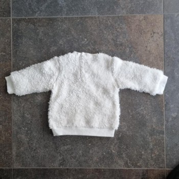 La Solderie suisse - Pull blanc tout doux Creeks