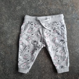 La Solderie suisse - Pantalon gris chatons taille 68