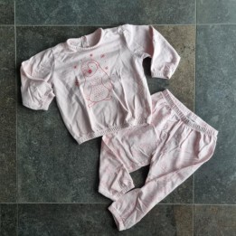 La Solderie suisse - Ensemble pyjama rose pingouins Blukids taille 92