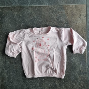 La Solderie suisse - Ensemble pyjama rose pingouins Blukids taille 92