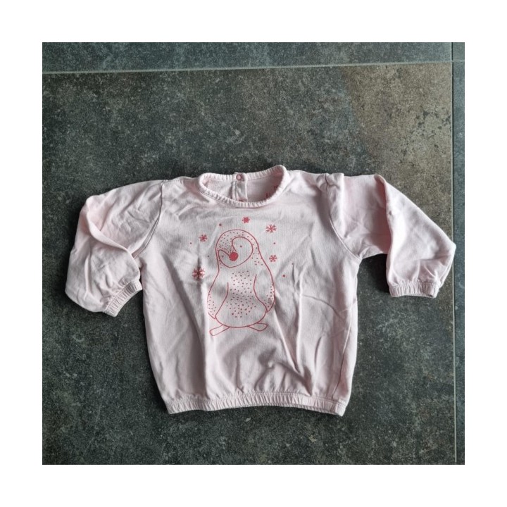 La Solderie suisse - Ensemble pyjama rose pingouins Blukids taille 92