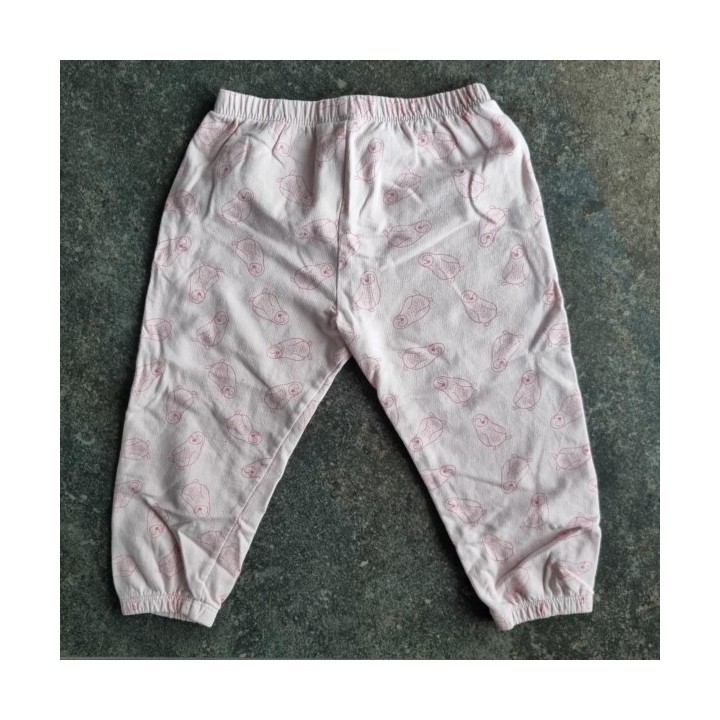 La Solderie suisse - Ensemble pyjama rose pingouins Blukids taille 92