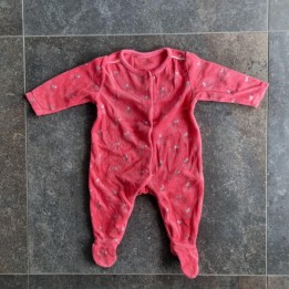 La Solderie suisse - Pyjama  rouge Cerises Obaïbi taille 68