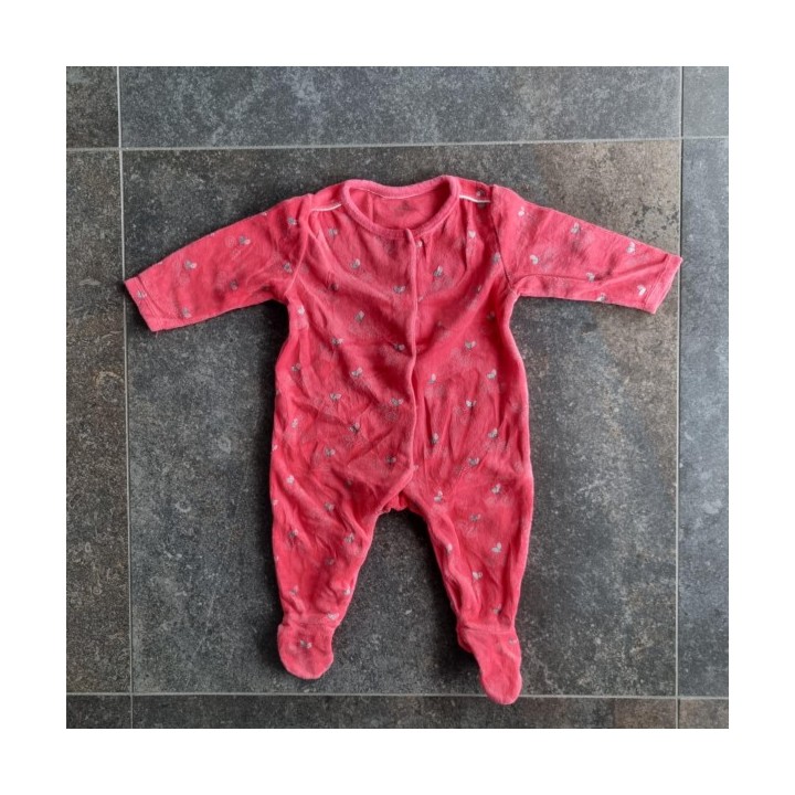La Solderie suisse - Pyjama  rouge Cerises Obaïbi taille 68