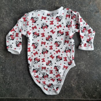 La Solderie suisse - Body blanc Minnie rouge Disney