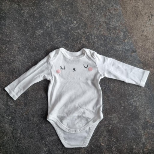 La Solderie suisse - Body blanc visage Baby Club