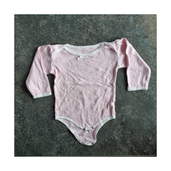 La Solderie suisse - Body rose dentelle Zybaby