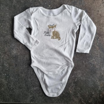 La Solderie suisse - Body blanc bichette Gemo