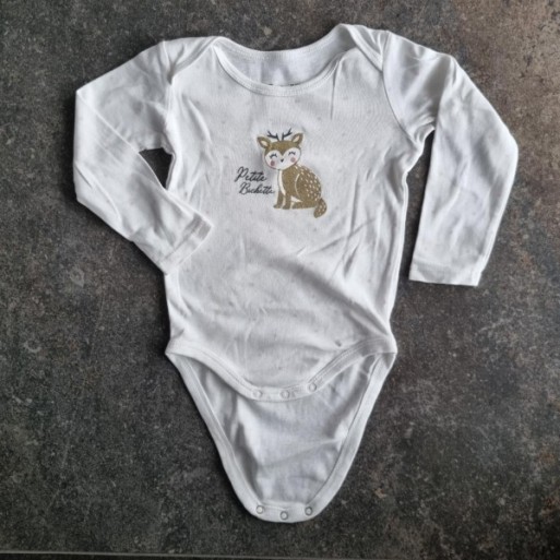 La Solderie suisse - Body blanc bichette Gemo