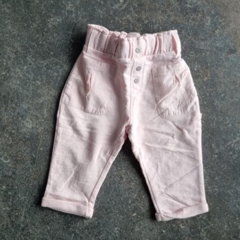 La Solderie suisse - Pantalon rose Obaïbi 74