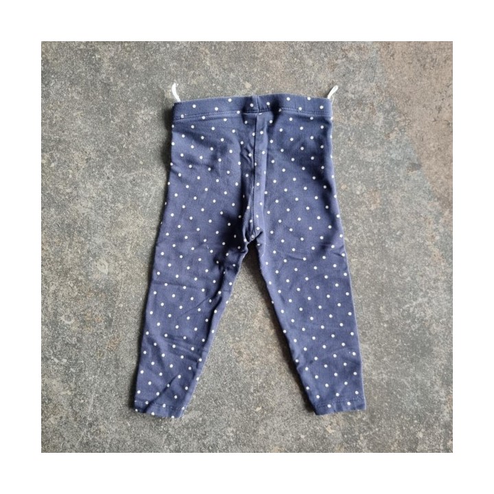 La Solderie suisse - Bas pyjama bleu pois Baby Club 86
