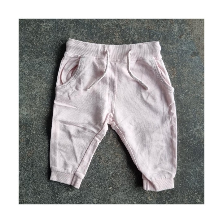 La Solderie suisse - Bas pyjama rose bio coton 68