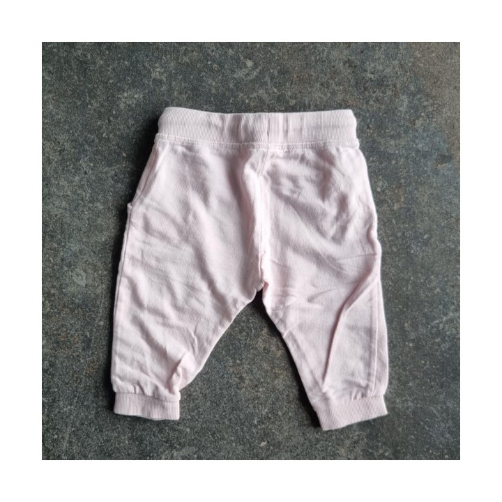 La Solderie suisse - Bas pyjama rose bio coton 68
